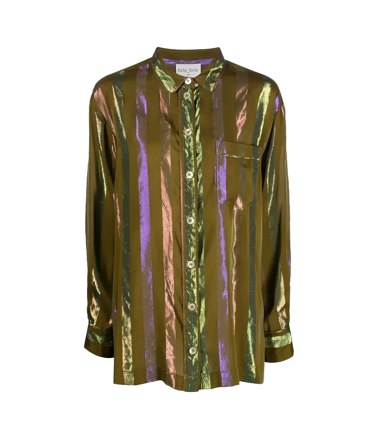 Iris Pyjama Shirt in Bronze