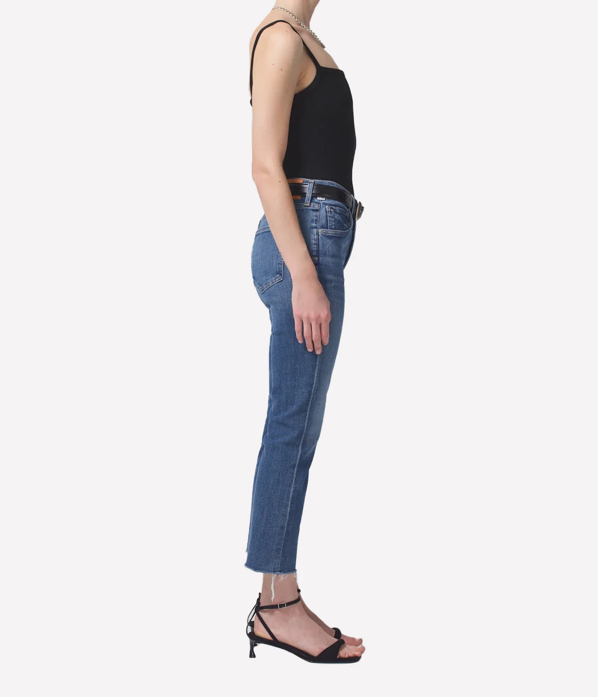 Isola Cropped Boot Jean in Lawless