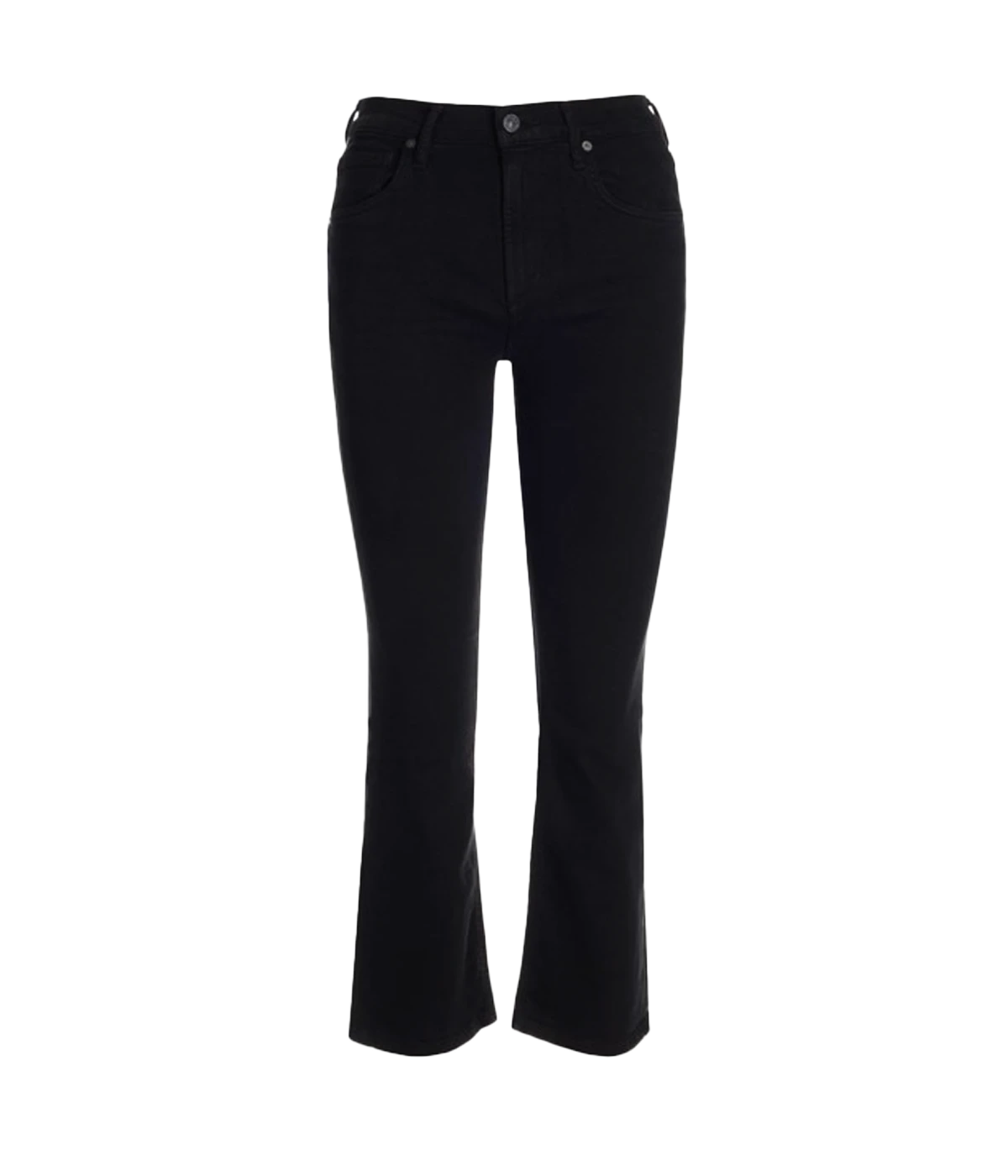 Isola Straight Crop Jean in Plush Black