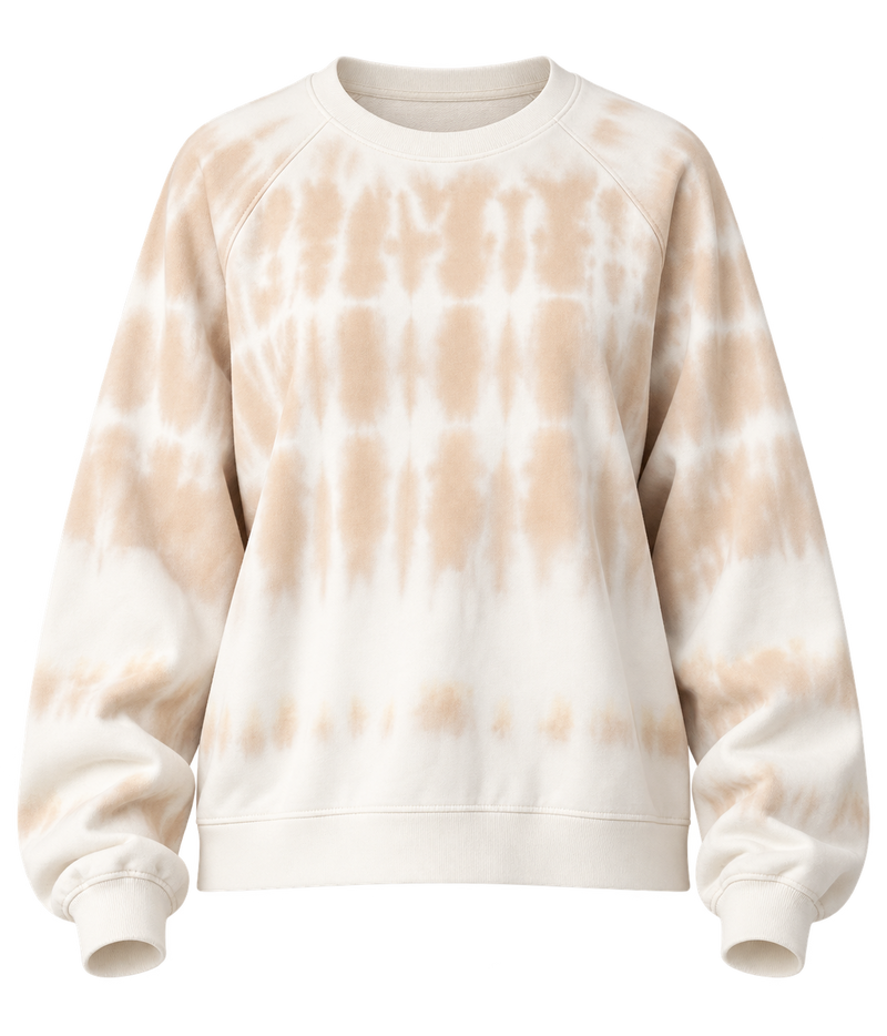 Ronan Horizon Sweatshirt in Dune Ivory
- Electric & Rose product flat lay image