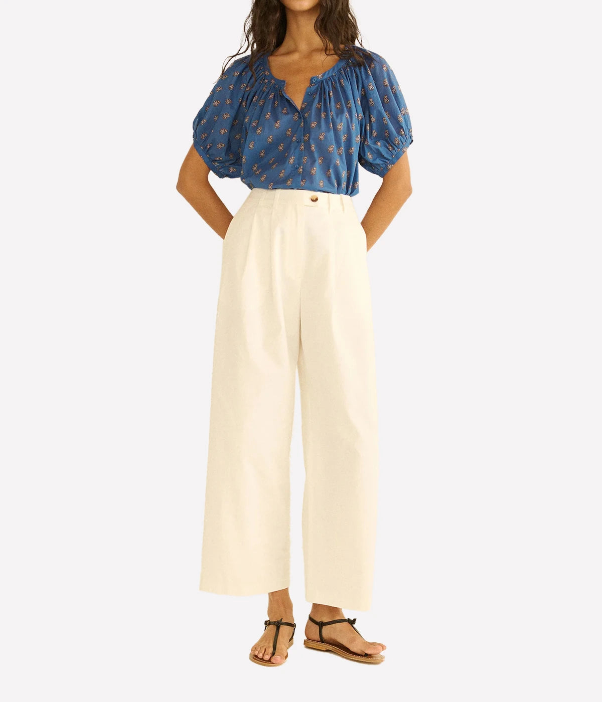 June Top in EARTHA PAISLEY