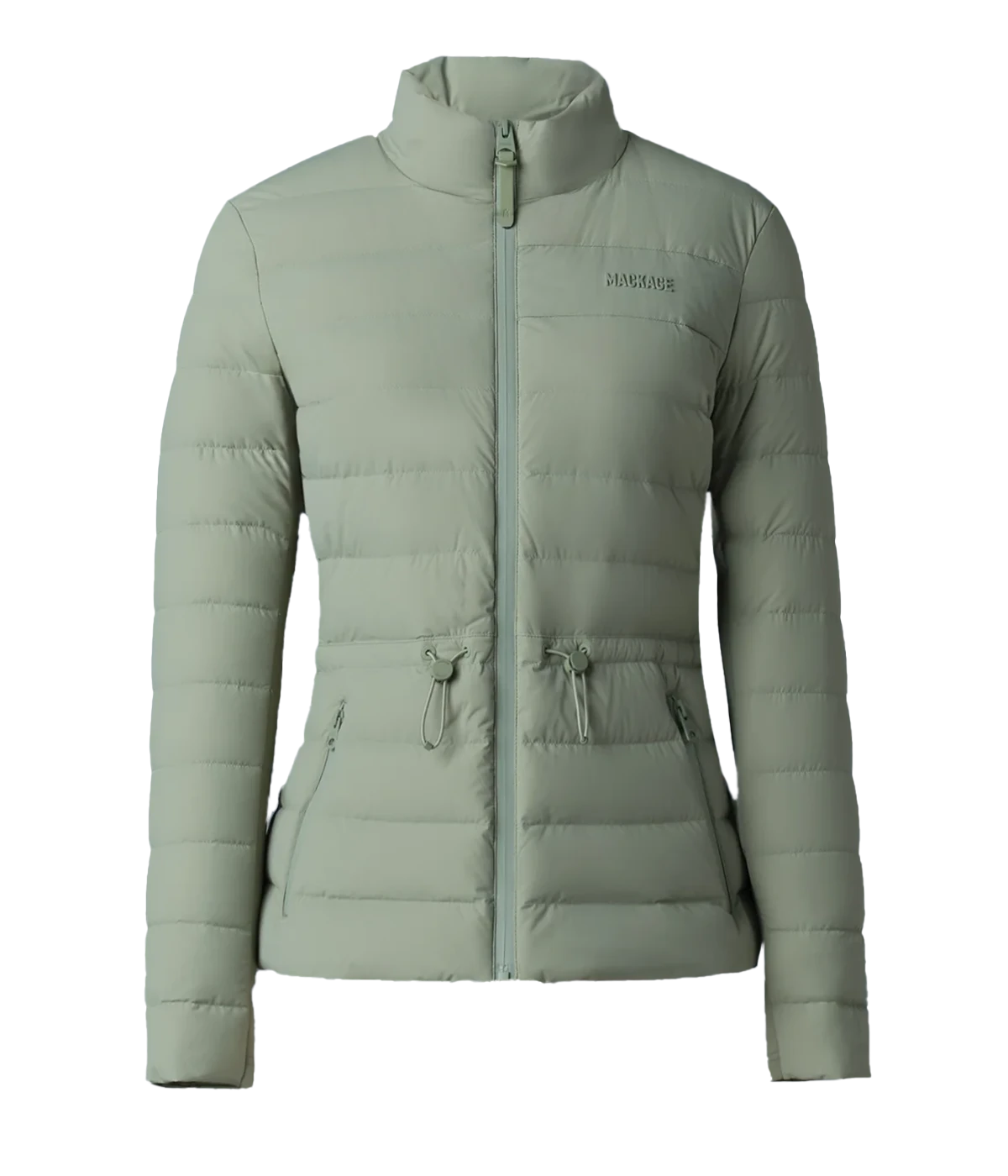 Jacey Puffer Jacket in Matcha