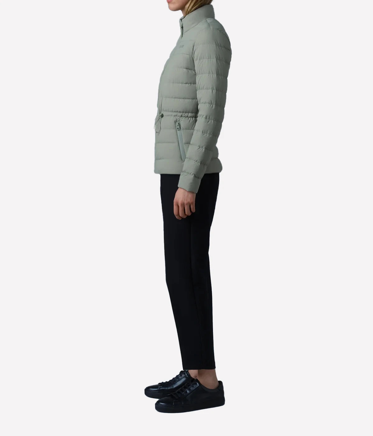 Jacey Puffer Jacket in Matcha