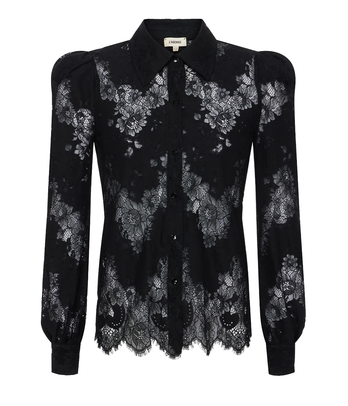 Jenica Lace Blouse in Black