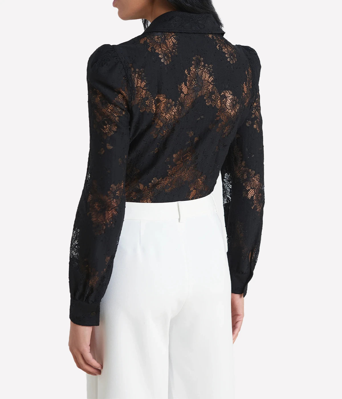 Jenica Lace Blouse in Black