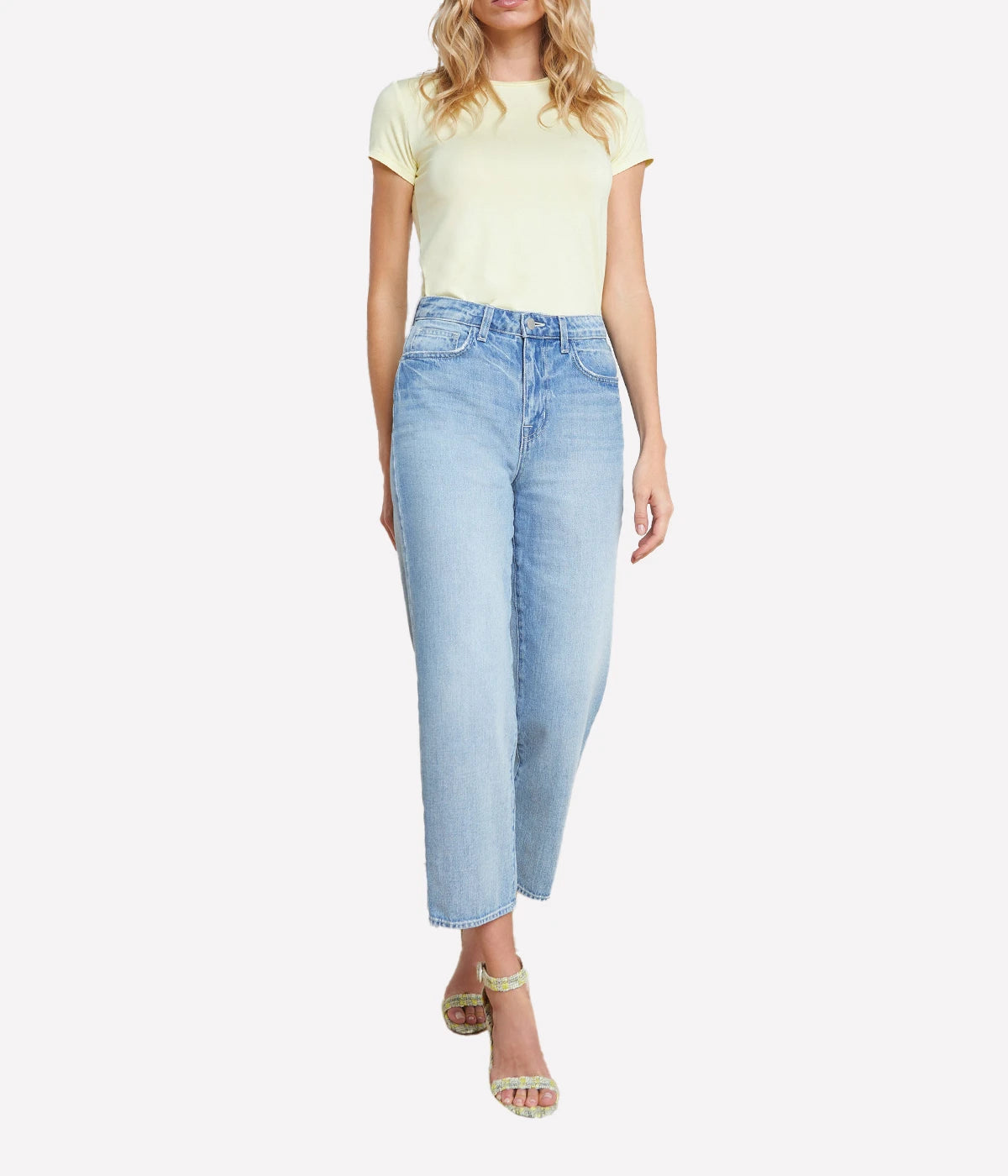 June Cropped Stovepipe Jean in Palisade