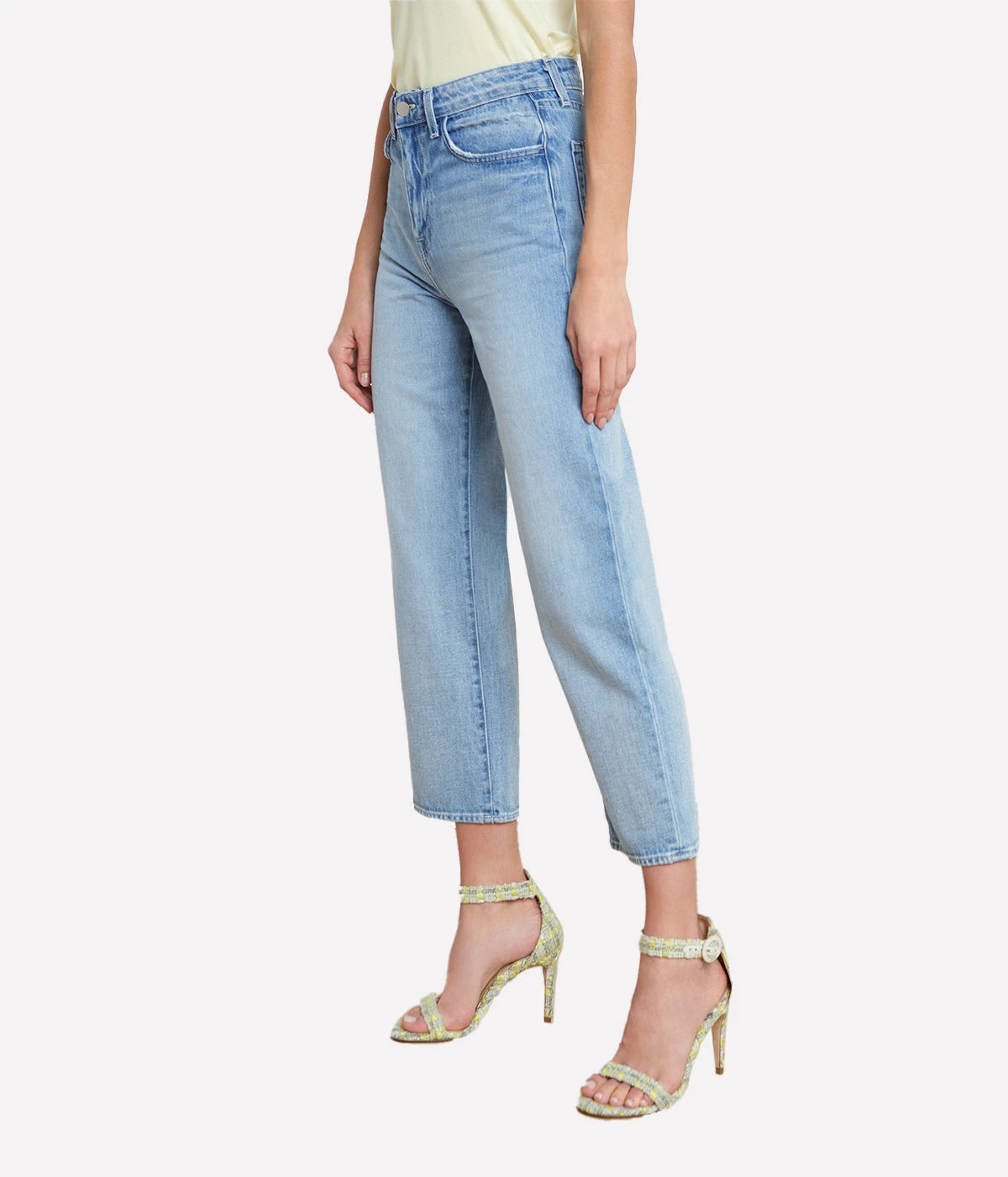 June Cropped Stovepipe Jean in Palisade