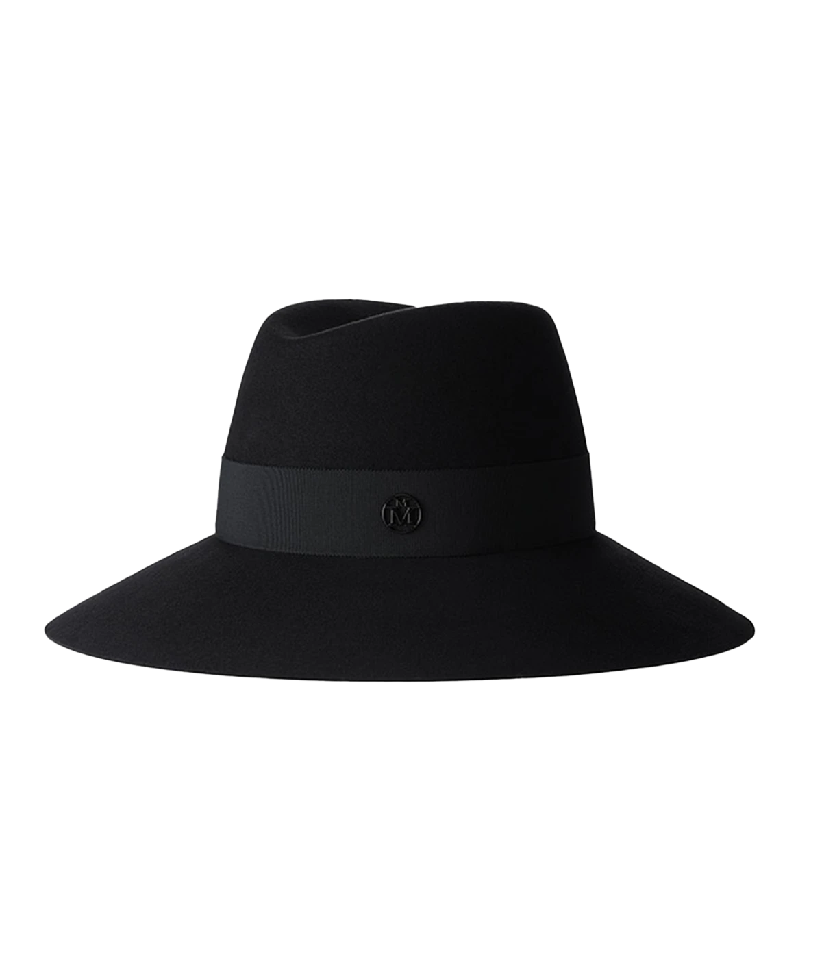 Wool felt waterproof black fedora hat. Timeless and elegant accessory to add style to any look. 