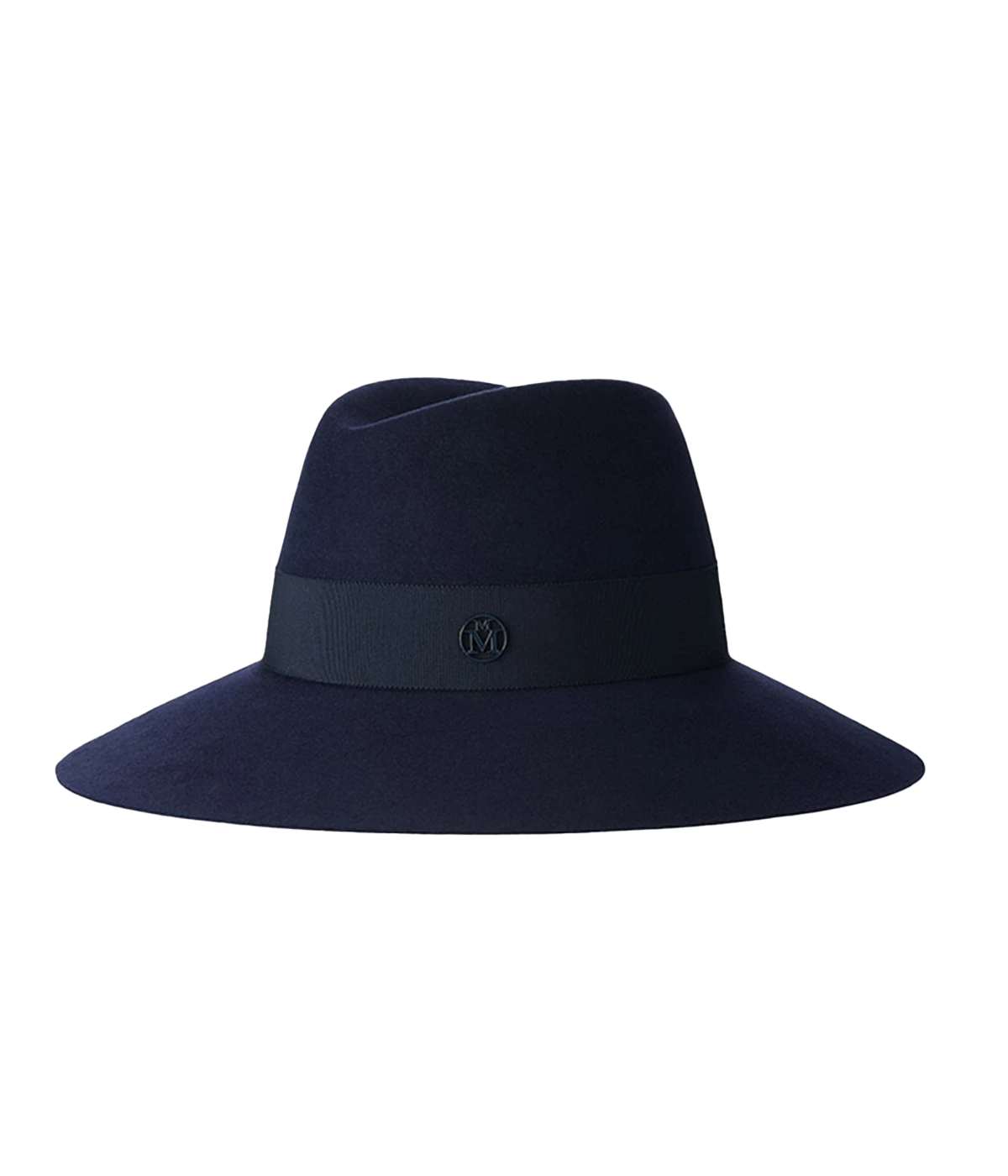 Wool felt waterproof navy fedora hat. Timeless and elegant accessory to add style to any look. 