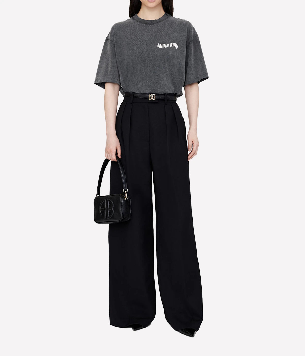 Kent Love Tee in Washed Black