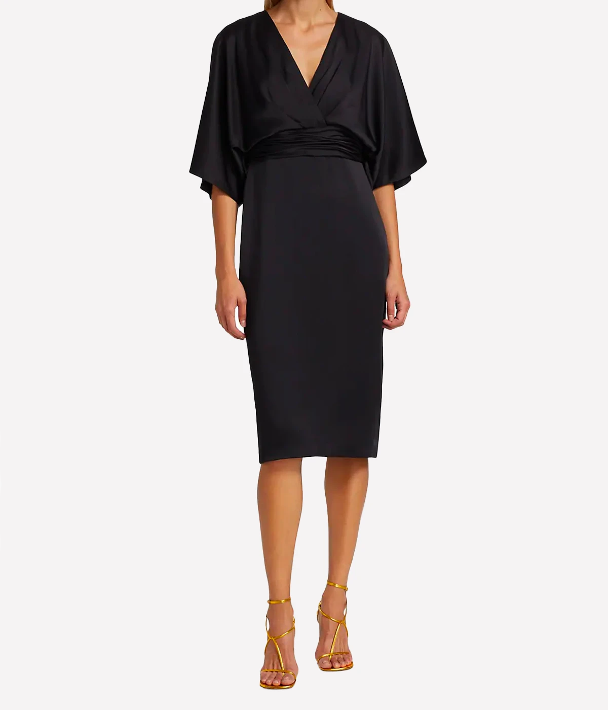 *FINAL SALE* KIMONO SATIN COCKTAIL