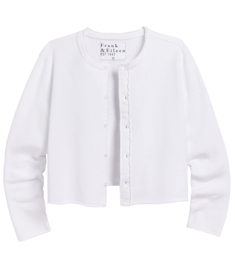 Jackie Cardigan in WHITE