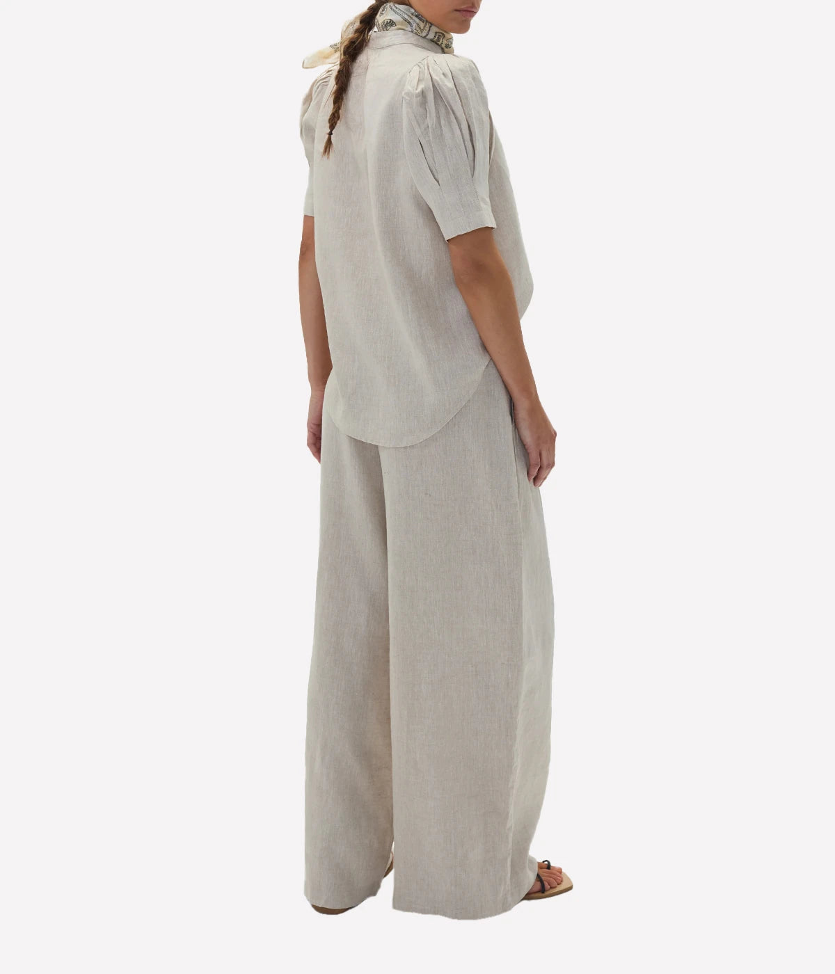 Anthina Linen Shirt in Natural