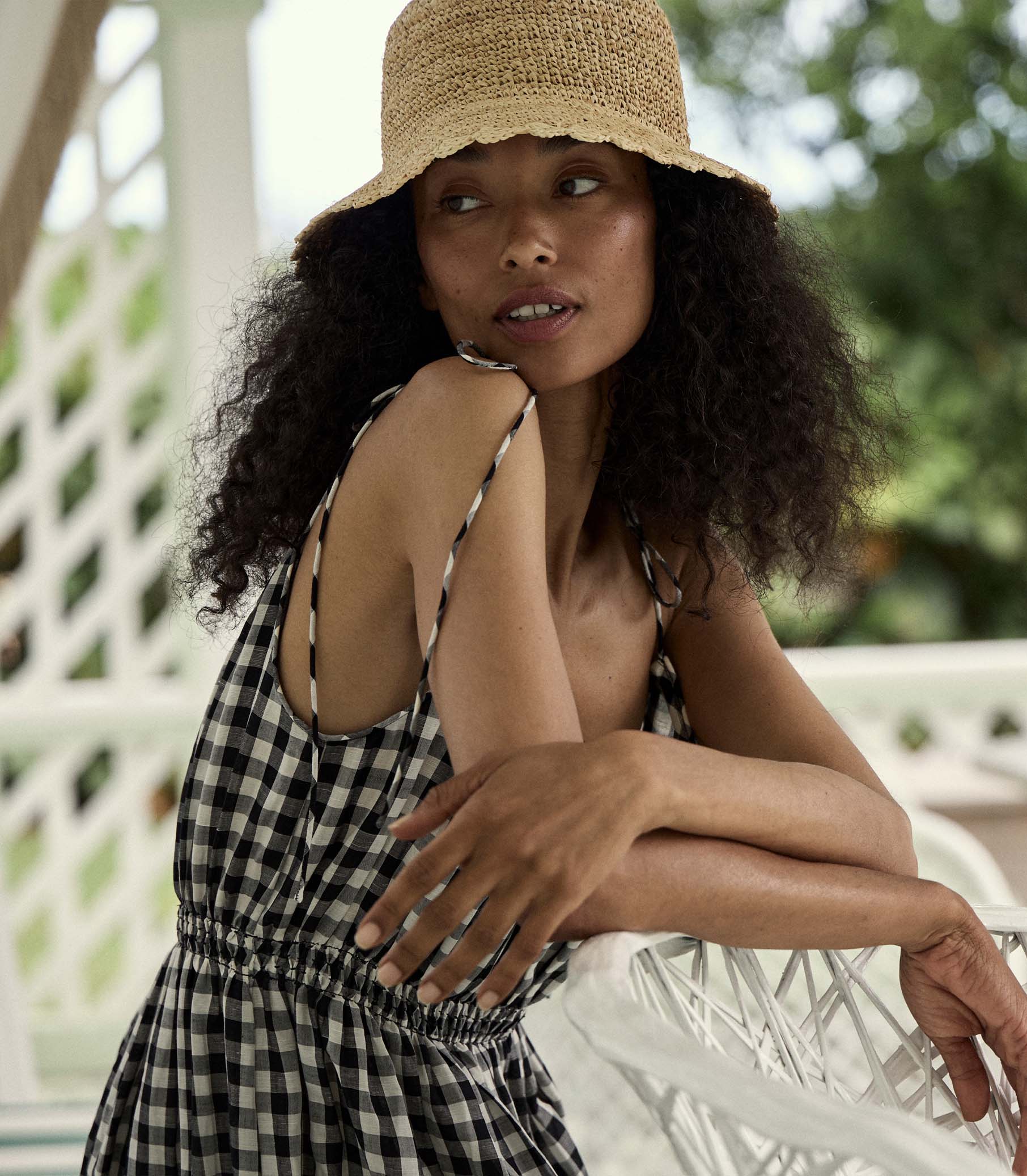 Leslie Dress in Marilyn Gingham