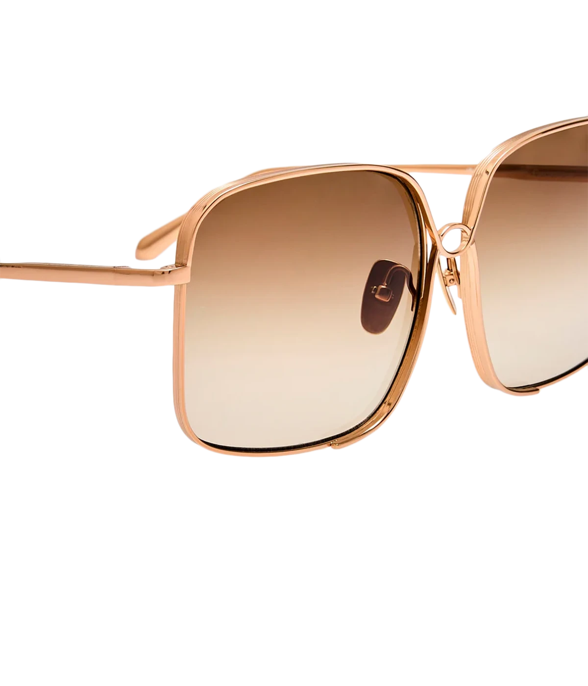 Genevieve Sunglass in ROSE GOLD/ MOCHA GRAD