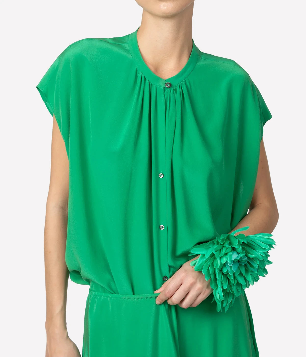 Hexham Blouse In Green