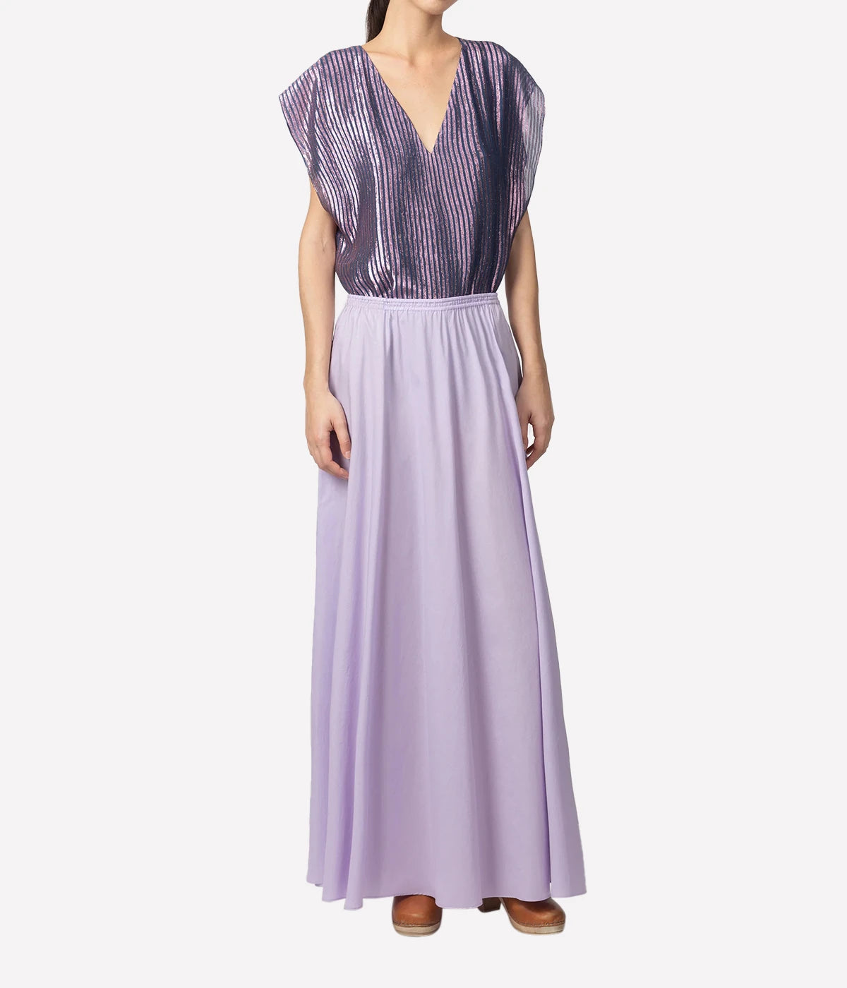 Castleton Top In Blue & Pink