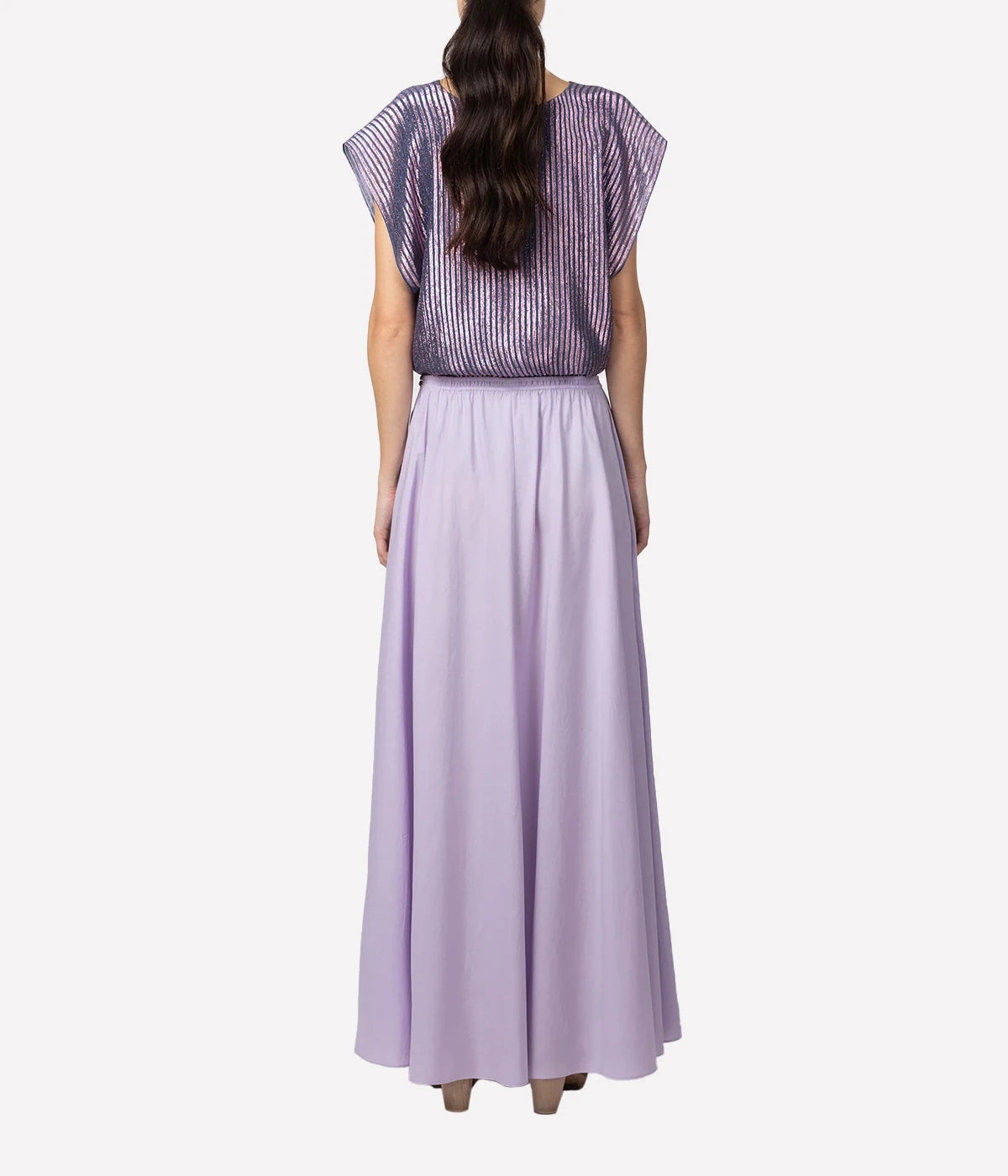Castleton Top In Blue & Pink