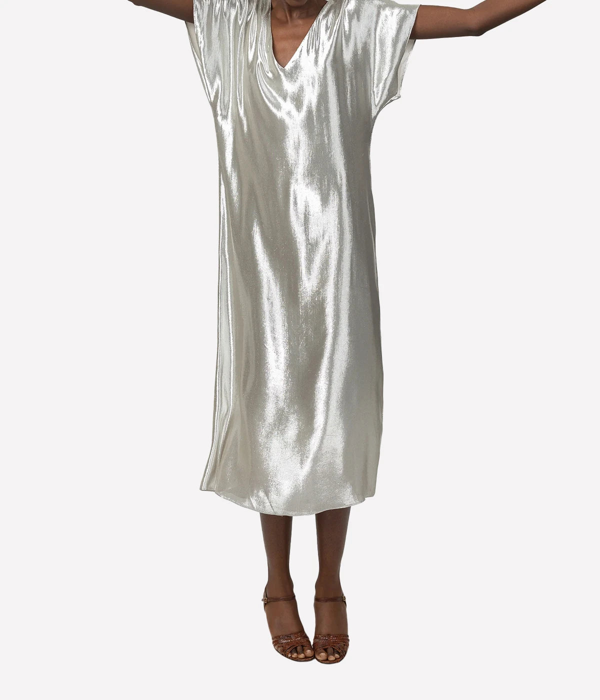 Goldaming Dress In Silver