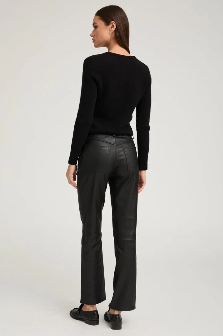 5 Pocket Ankle Slim Straight in Black