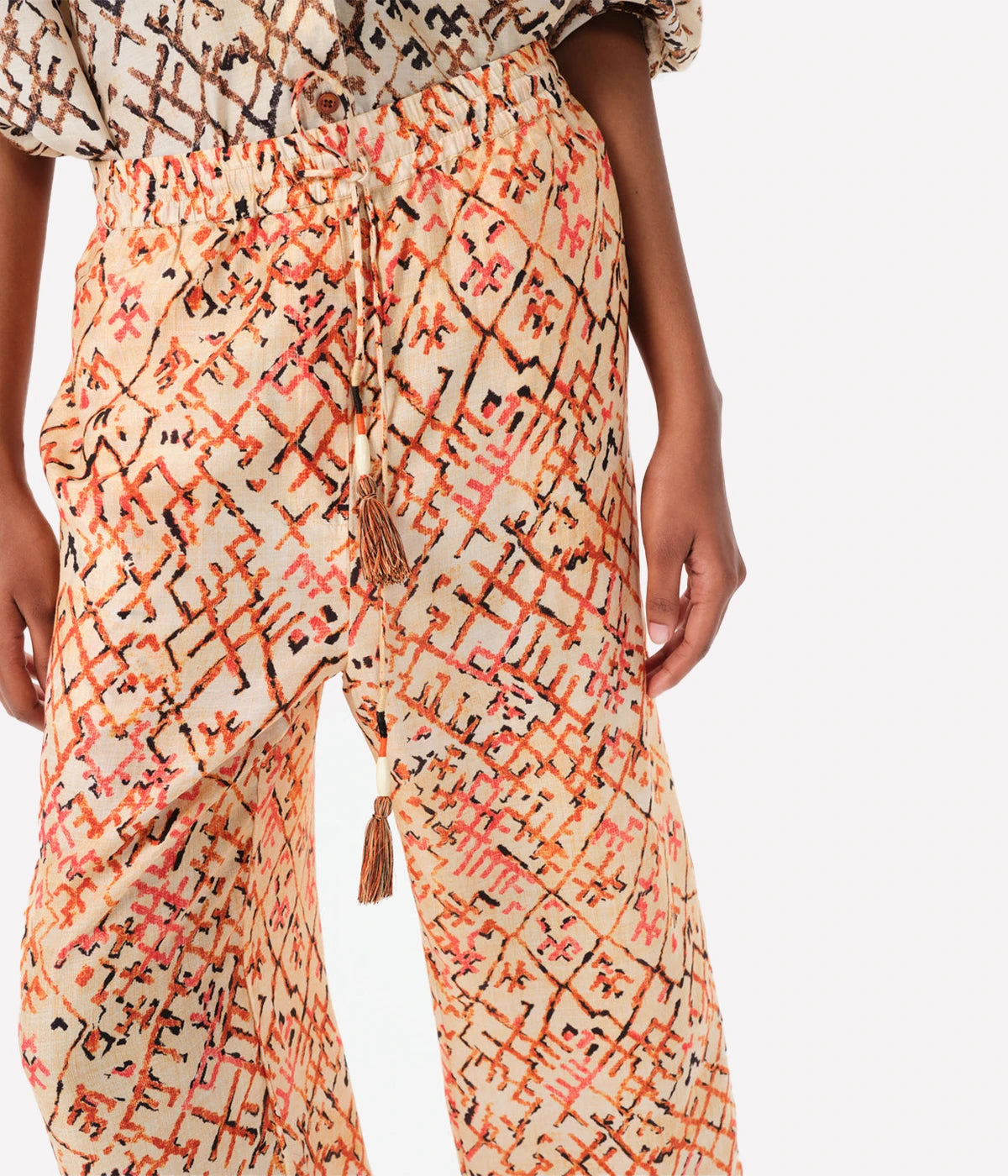 Lafinur Africa Pant in Ethnic Brick