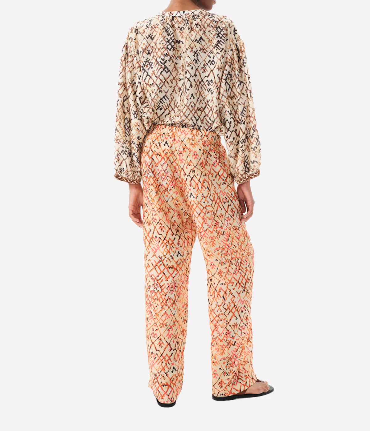 Lafinur Africa Pant in Ethnic Brick