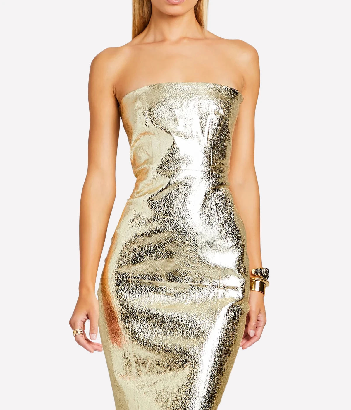 Lavonne Dress in Gold