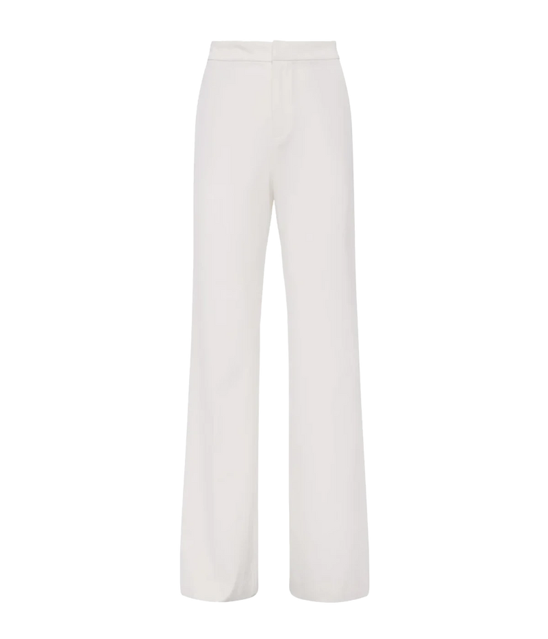 Livvy Straight Leg Trouse in White