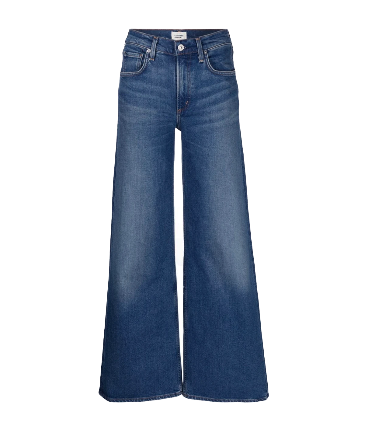 Loli Mid Rise Baggy Jean in Palazzo