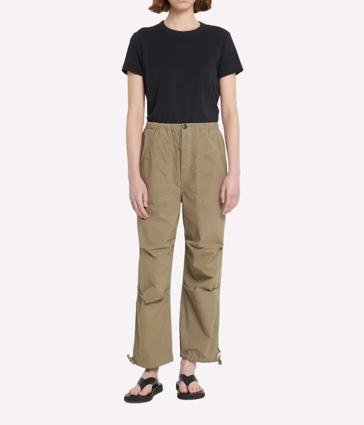 Luci Slouch Parachute Pant in Palmetto