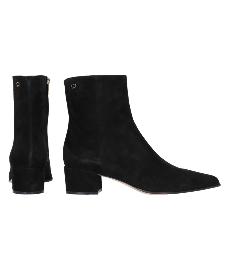 Lyell 45 Suede Boot in Black