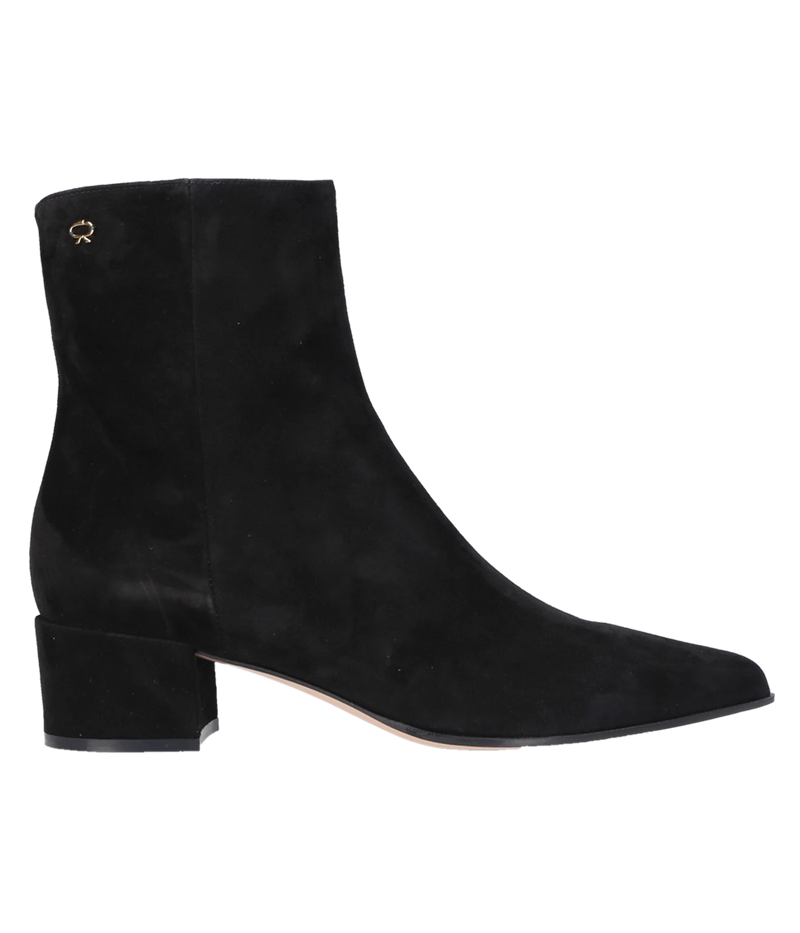 Lyell 45 Suede Boot in Black