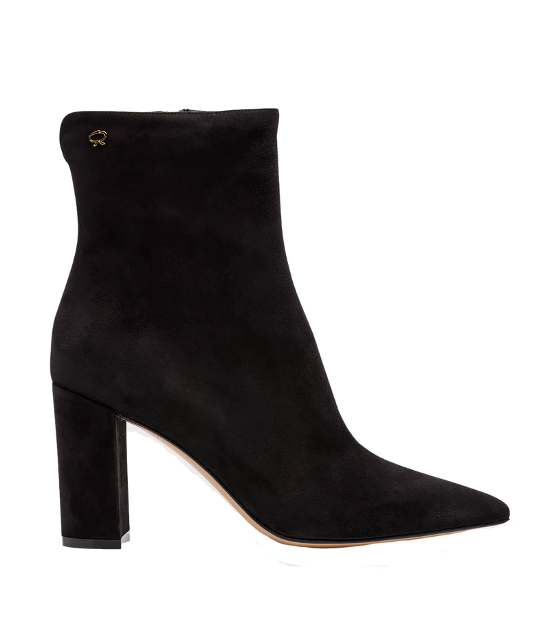 Lyell 85 Suede Boot in Black