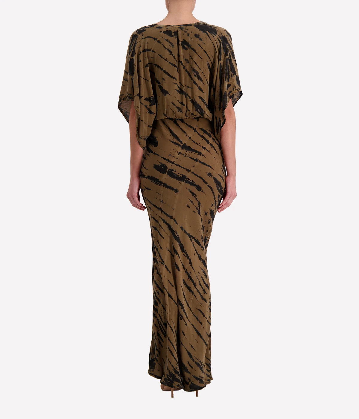 Kimono Dress in Safari Tiger