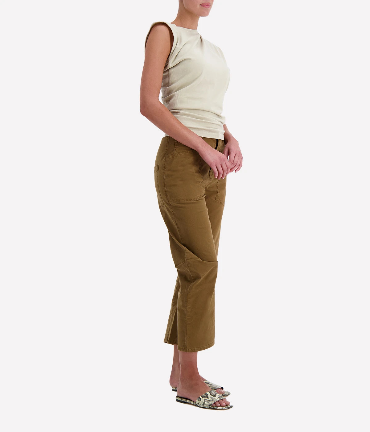 *FINAL SALE* Beth Tee in Rice Grass