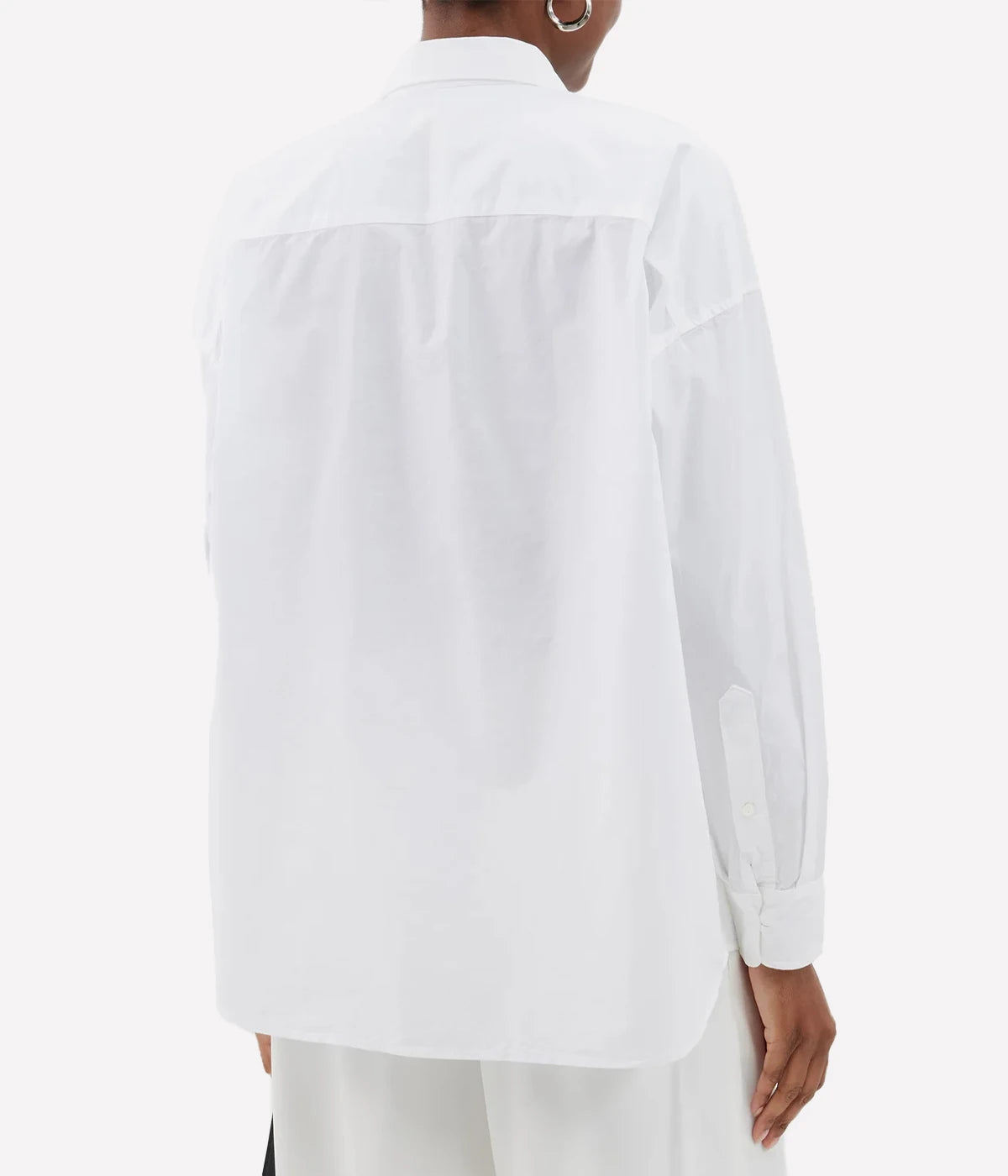 Mael Oversized Shirt in White