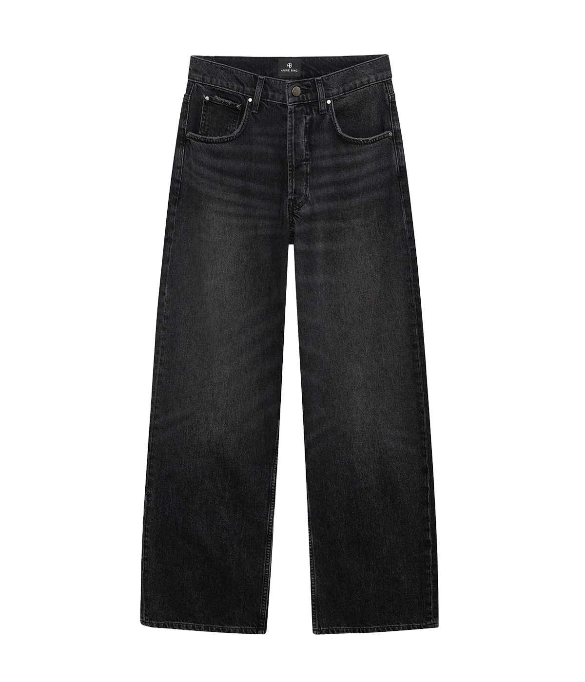 Sustainable Fabric: Made from 100% regenerative cotton denim, these jeans combine sustainability with style.
Vintage-Inspired Wash: The faded black wash, hand sanding, and marbling details create a distinct, well-loved look that gets better with every wear.
Relaxed, Wide-Leg Fit: The full-length, wide-leg design provides a comfortable and flattering fit that complements any body shape.
Timeless Design: A traditional five-pocket style and clean hem add a classic touch to these modern jeans.