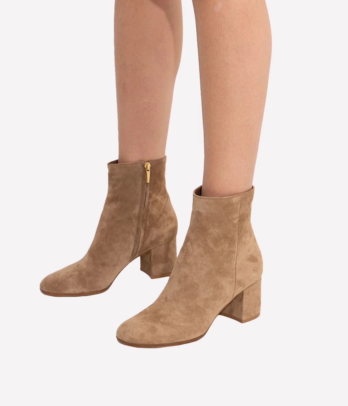 Margaux Mid Bootie 45 in Camel