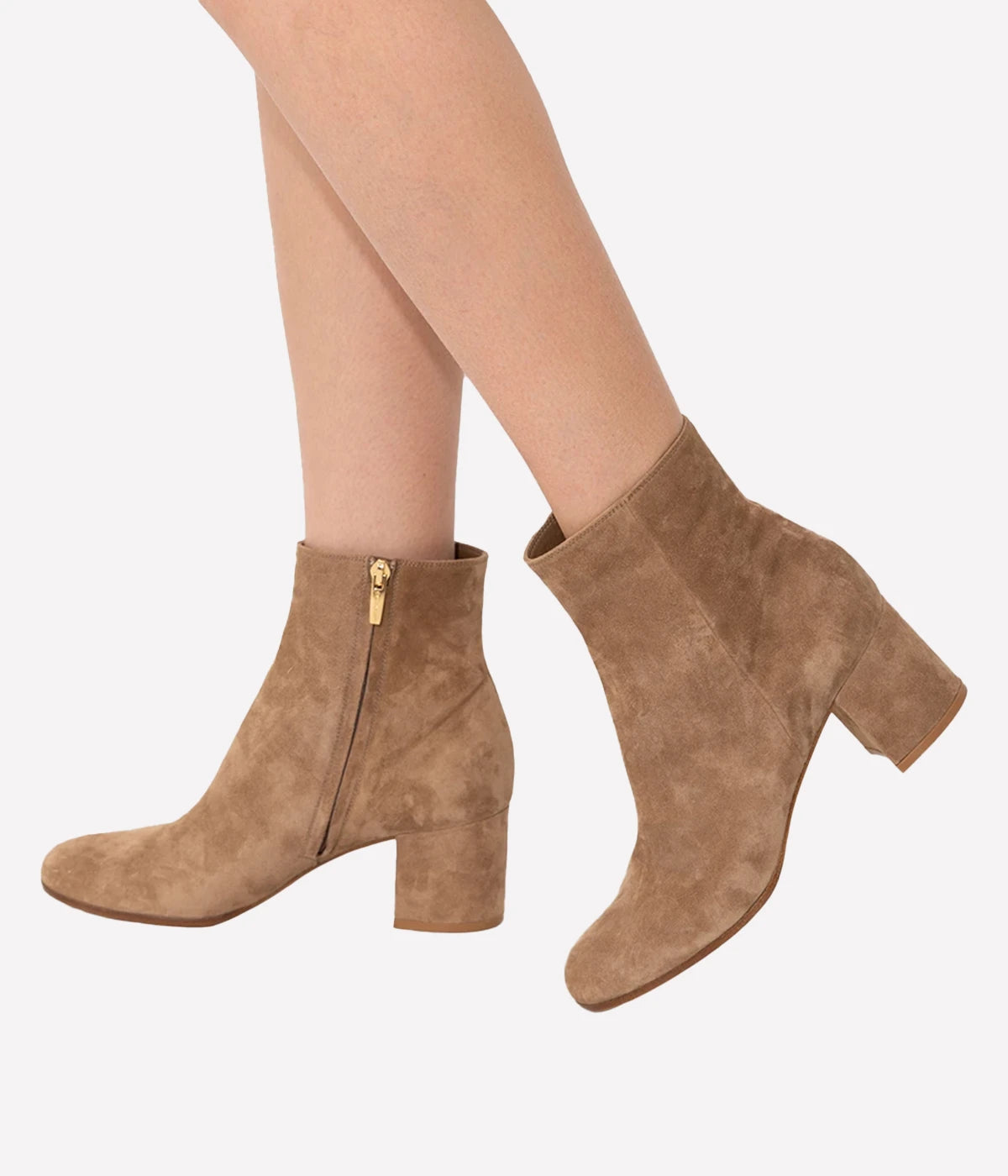 Margaux Mid Bootie 45 in Camel