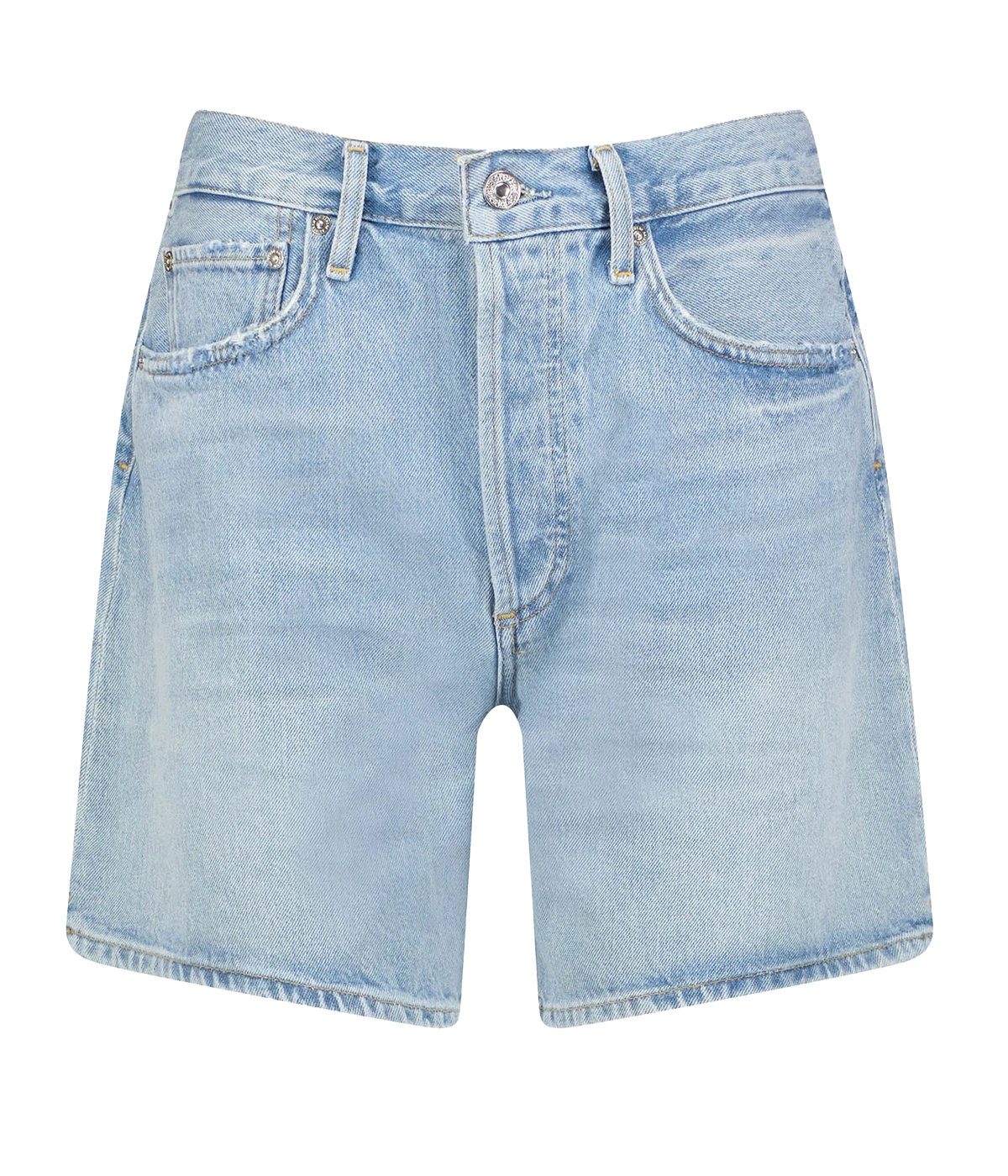 The perfect denim short. 5 pocket, belt loops,  button fly closure. The perfect summer staple, wear these denim shorts on your next european vacation or trip to the coast.