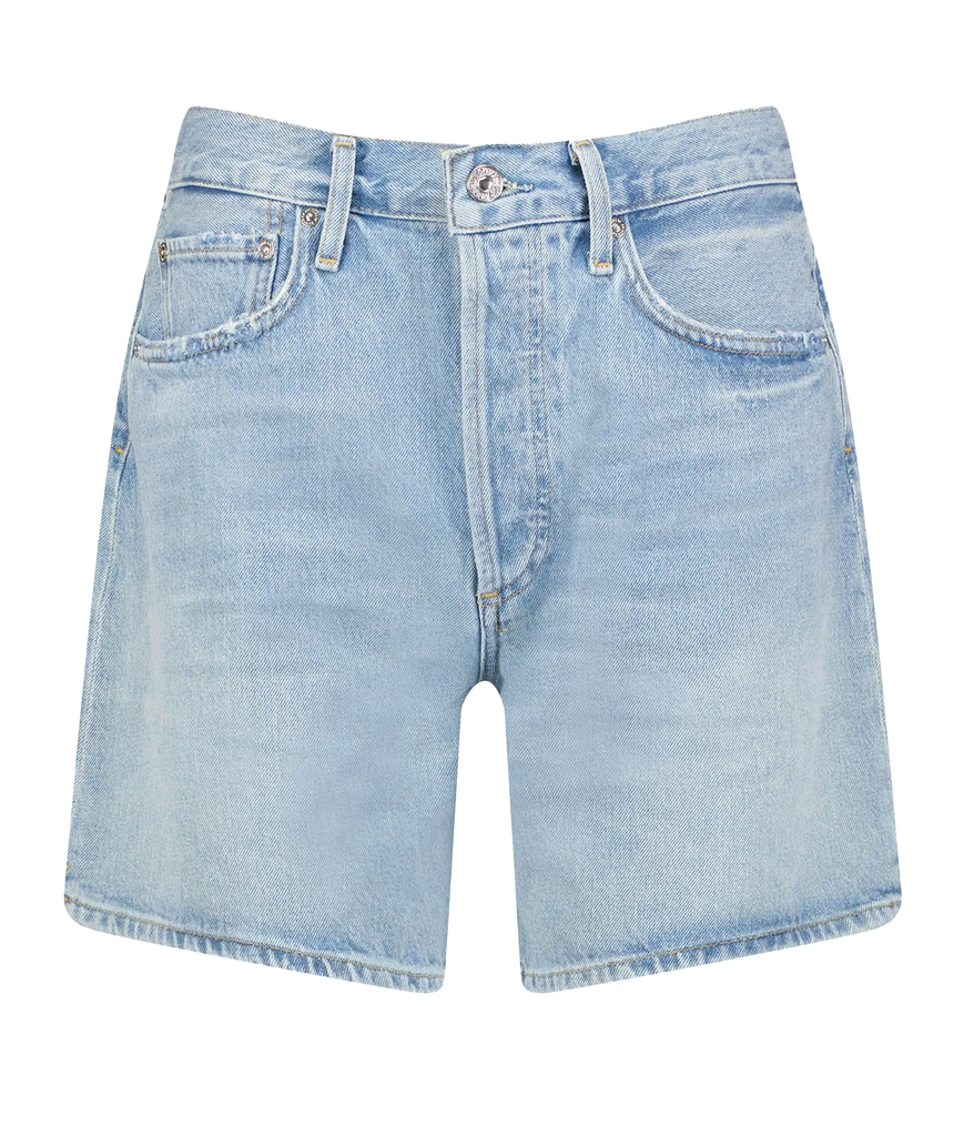 The perfect denim short. 5 pocket, belt loops,  button fly closure. The perfect summer staple, wear these denim shorts on your next european vacation or trip to the coast.