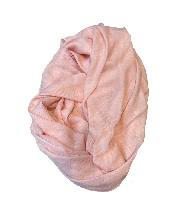New Dalia Scarf in Peach
