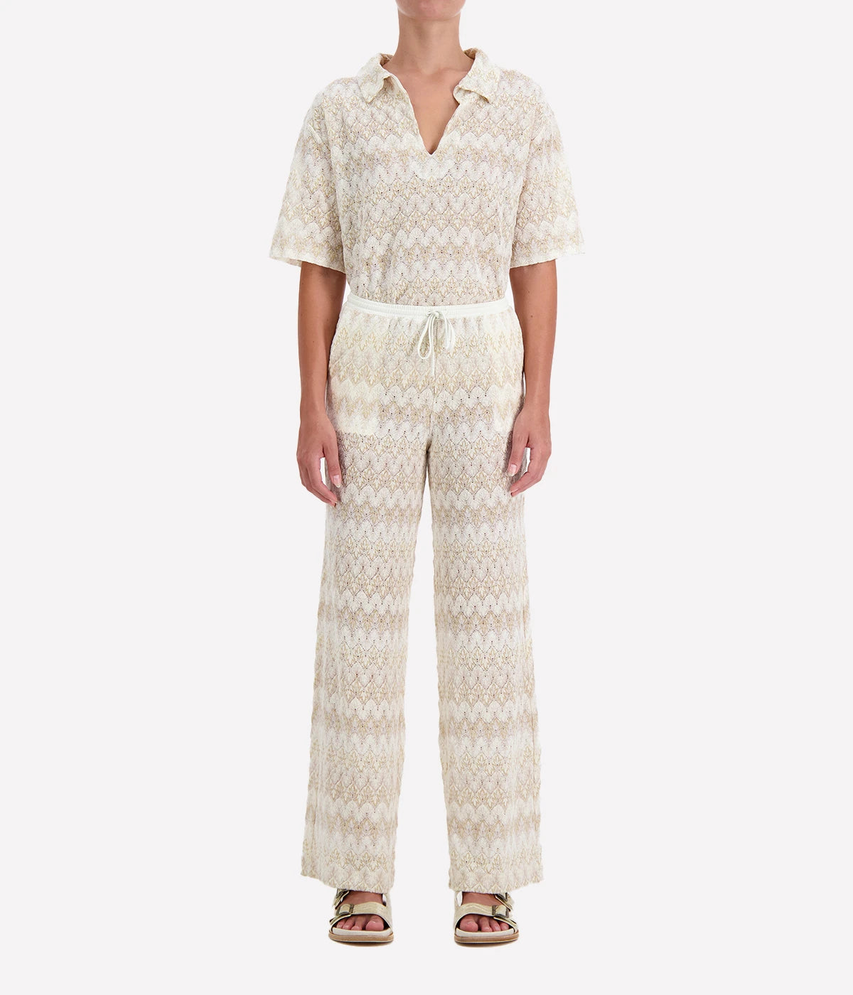 Maud Pants in Blanc