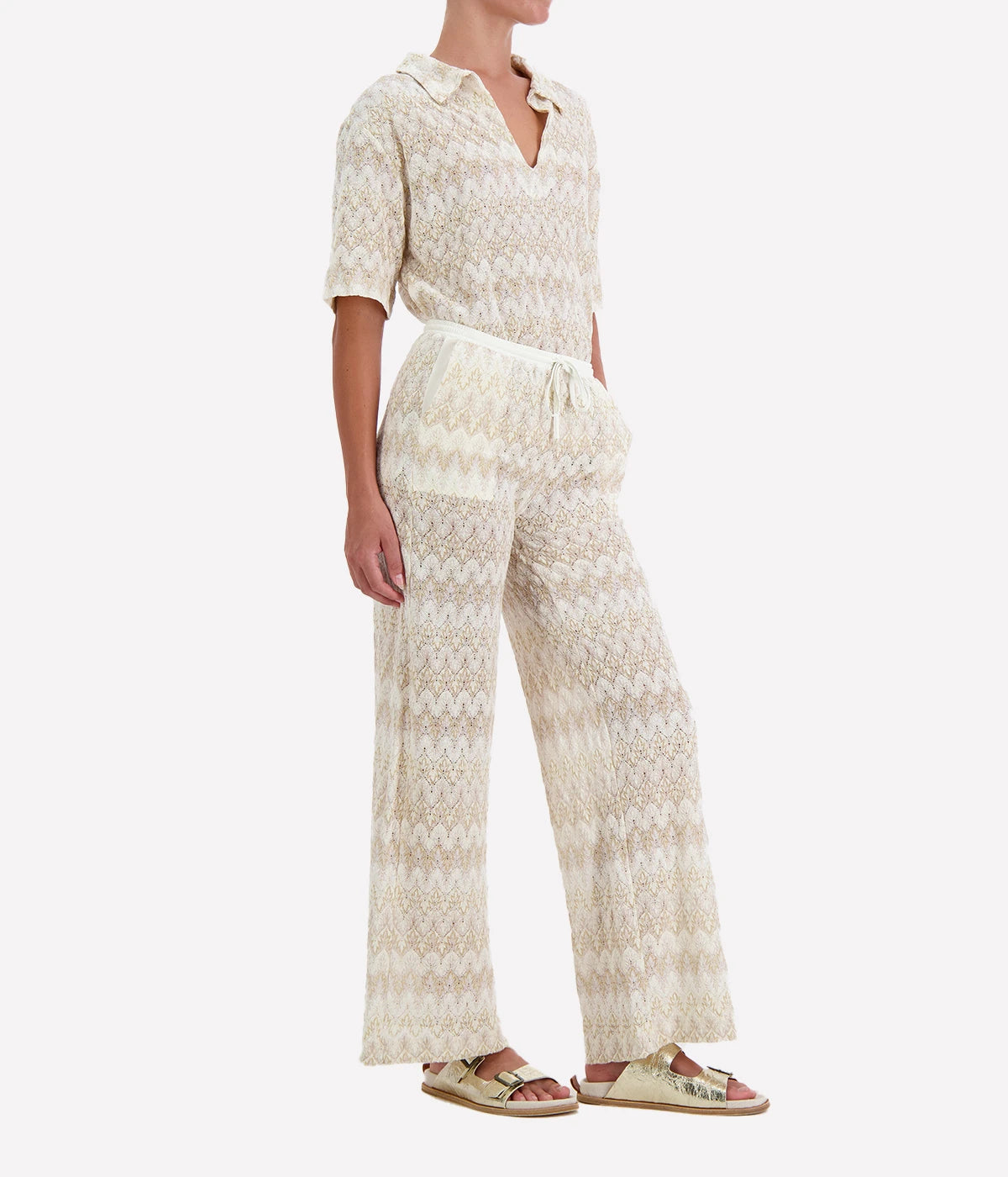 Maud Pants in Blanc