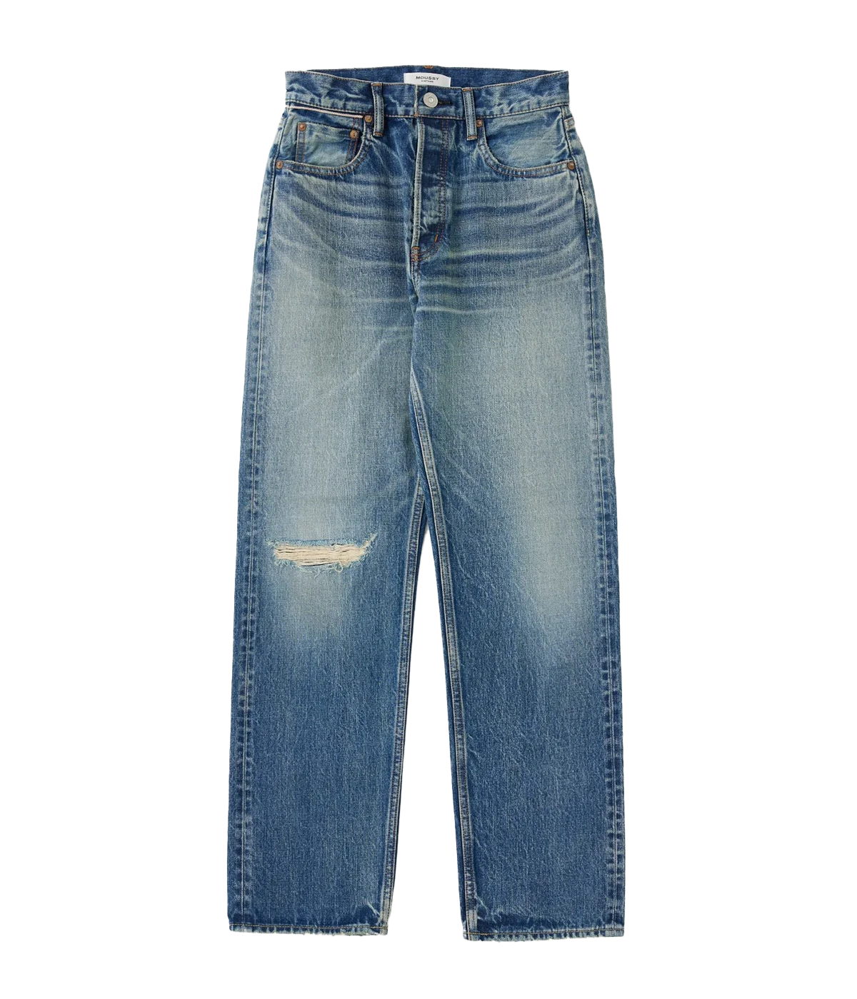 Mckellar Wide Leg Jean in Blue