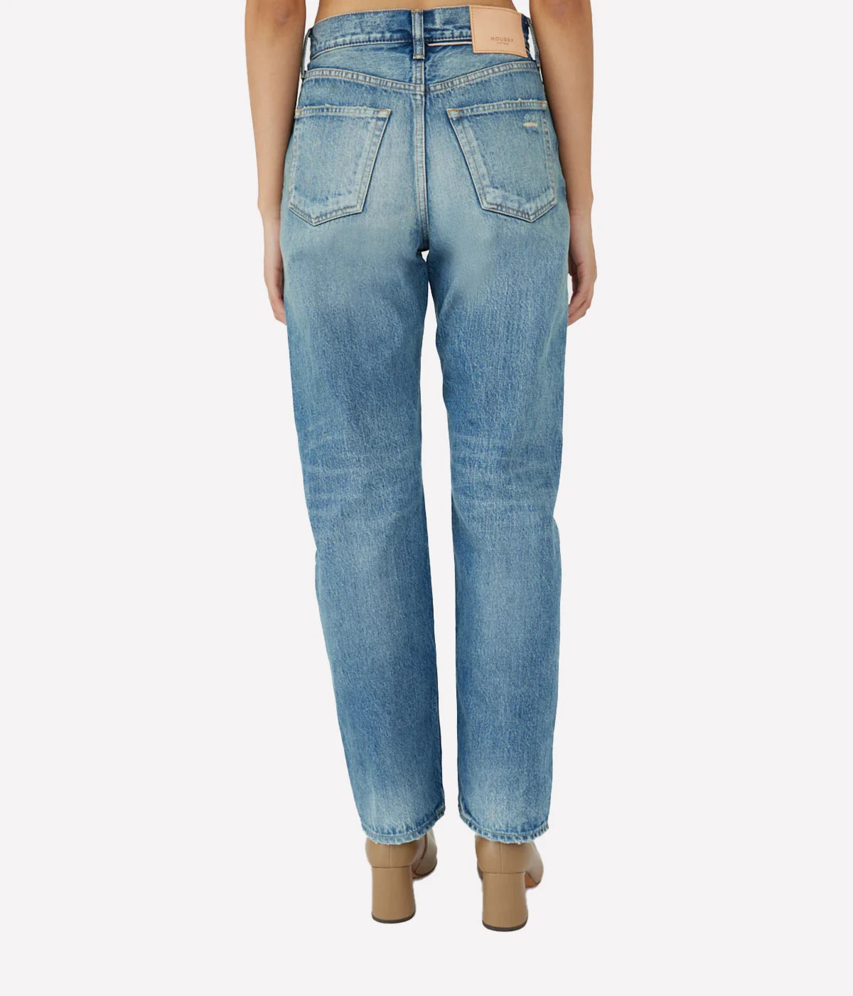 Mckellar Wide Leg Jean in Blue