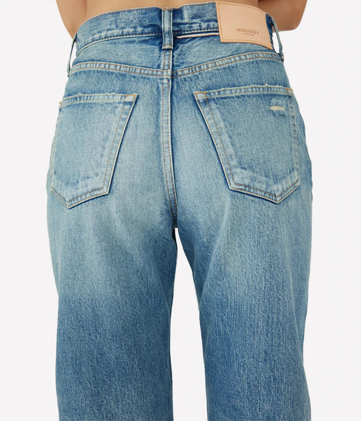 Mckellar Wide Leg Jean in Blue