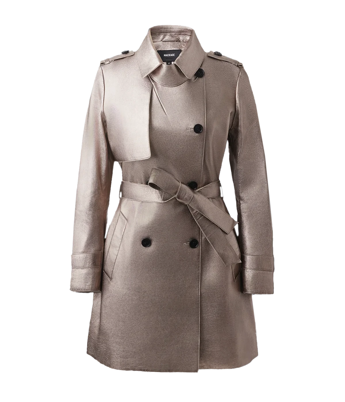 Mely Trench Coat in Quartz