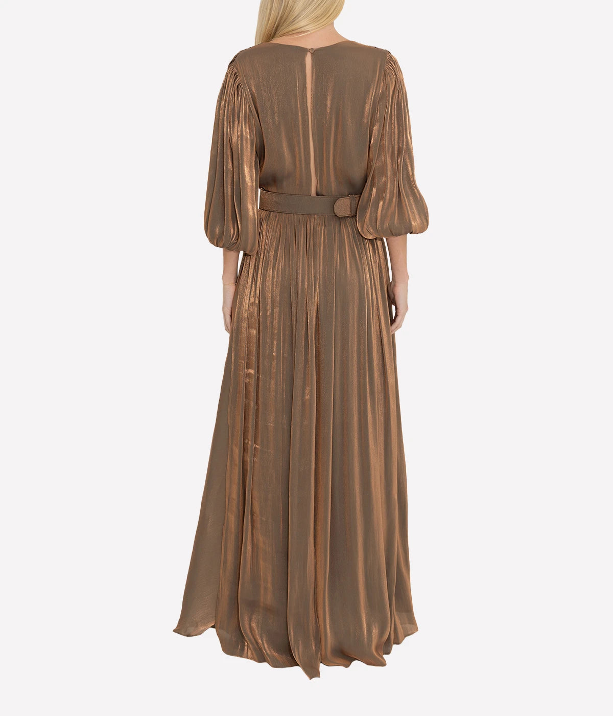 Mira Gown Dress in Bronze