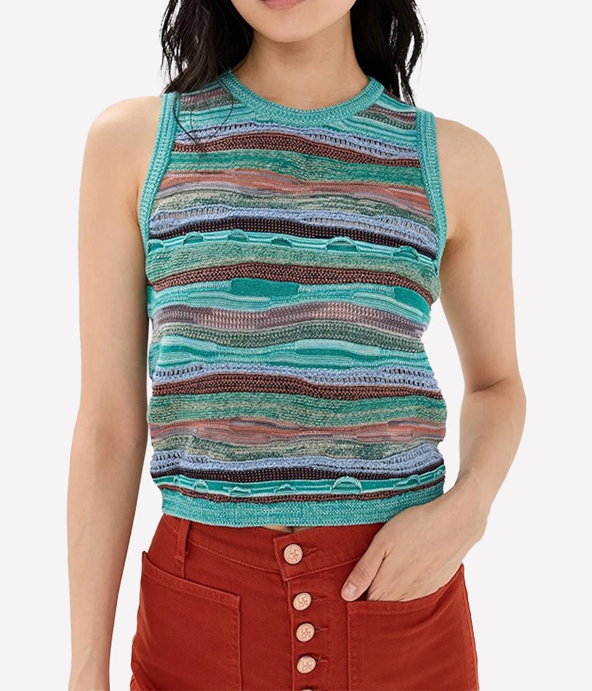 Miri Top in Agate